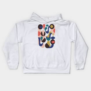 Amalgam 2 - Abstract Motif Kids Hoodie